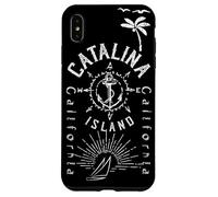 Catalina Island Sailing Compass Rose California Carcasa para iPhone XS MAX