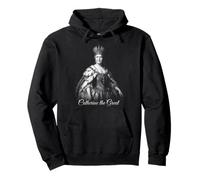 Catalina La Gran Emperatriz Rusa Retrato Regal Sudadera con Capucha