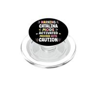 Catalina Personalized Women's Gift Custom Catalina PopSockets PopGrip para MagSafe