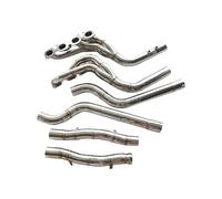 Catalizador Ajuste para Mercedes AMG W204 C63 Kit de mejora de rendimiento del colector de escape para motor mejorado Convertidor CatalíTico para AutomóVil(Catless)