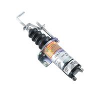 Catalizador Catalizadores para tubos escape Solenoide de corte de combustible 366-07197 1502-12C7U2B2S1 SA-3405T compatible con el solenoide de parada de motor diésel Lister Petter de 12 V