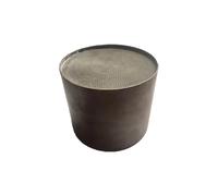 Catalizador Convertidor catalítico metálico de 107 x 100 mm, 300-400 CPSI, con revestimiento de metal precioso, de alto caudal, compatible con motores de gas. Catalizadores para tubos escape(400CPSI E