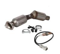 Catalizador Convertidor CatalíTico para AutomóVil Compatible con Toyota Prius 1.8L 2010-2015, convertidor catalítico de ajuste directo, tubo de escape con sensor de oxígeno.(With Sensor)