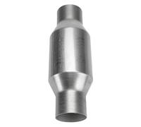 Catalizador Convertidor catalítico universal de 2"/2,25"/2,5"/3" con escape de 400 celdas y silenciador de alto flujo Euro 1 de acero inoxidable catalizador gases escape(2.5 inch 400 Cells)