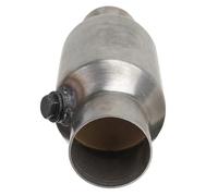 Catalizador Convertidor catalítico universal de 2,5" y 400 celdas, silenciador de alto flujo, convertidor catalítico Euro 2, redondo, de acero inoxidable. catalizador gases escape