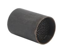 Catalizador de Silenciador de Escape, Catalizador de Tubo de Escape que Reduce el Ruido de Acero Inoxidable Universal para Motocicleta (35 * 50mm)