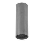Catalizador de Tubo de Escape para Motocicleta, Silenciador de Escape Medio Delantero de Acero Inoxidable, Catalizador Universal para Motocicleta (35 * 100mm)