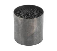 Catalizador de Tubo de Escape para Motocicleta, Silenciador de Escape Medio Delantero de Acero Inoxidable, Catalizador Universal para Motocicleta (48 * 50mm)