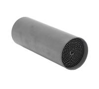 Catalizador de Tubo Medio de Escape, Catalizador de Tubo de Escape de Motocicleta Catalizador de Silenciador de Escape Medio Delantero de Acero Inoxidable Universal para (35 * 100mm)