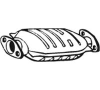 Catalizador Euro 4 090-594 BOSAL para HYUNDAI KIA