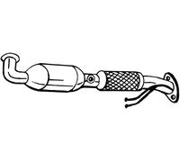 Catalizador Euro 5 090-232 BOSAL para FORD MONDEO IV Turnier MONDEO IV GALAXY II