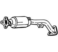 Catalizador Euro 6 090-278 BOSAL para AUDI A5 Sportback A5 Descapotable A4 B8 A5