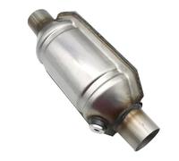 catalizador gases escape Ajuste para convertidor catalítico Universal 2 ''2,25'' 2,5 ''3" 400 celdas convertidor catalizador silenciador de alto flujo(EURO 1-3 inch)