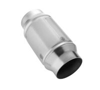 catalizador gases escape Ajuste para convertidor catalítico Universal 2,5 3 pulgadas 410300 100CELL 200CELL 300CELL rendimiento de alto flujo(Army green)