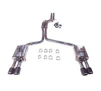 catalizador gases escape Aplicable al sistema de escape de A6, A7, C6, C7 3.0T con silenciador de válvulas de 2013 a 2017.