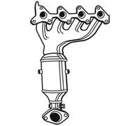Catalizador WALKER Compatible Para Hyundai Getz TB 1.1 Euro 4 (D4)