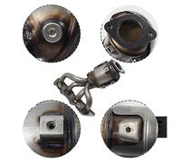 Catalizadores para tubos escape Ajuste para Hyundai Accent 2012-2017 1.6LW/junta convertidor catalítico de colector de escape de cerámica de acero inoxidable Catalizador