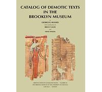 Catalog of Demotic Texts in the Brooklyn Museum: 29 (Oriental Institute Communications)