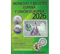 Catalogo Monedas y Billetes España. Edición 2026
