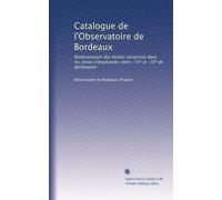 Catalogue de l'Observatoire de Bordeaux: Réobservation des étoiles comprises dans les zones d'Argelander entre -15? et -20? de déclinaison