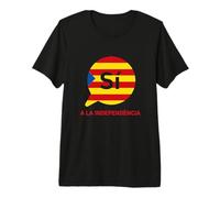 Catalonia Independence/Catalunya Independencia Camiseta Premium