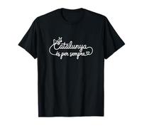 Cataluña es para Siempre - Cataluña Patriotic Heart Line Art Camiseta