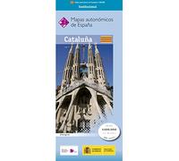 Cataluña, mapa de carreteras. Escala 1:300.000. IGN/CNIG. (Mapas Autonómicos)