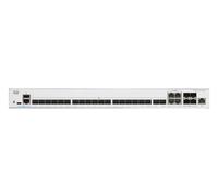 Switch gestionado Cisco Catalyst 1300-24XS, 20 Puertos SPF+ de 10G, 4x10GE SFP+ Combo, protección Limitada de por Vida (C1300-24XS)