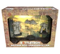 Catalyst | BattleTech Salvage Box Urban Mech Lam Miniature Game in English for Adults | Strategic and Competitive Game for 2 Players | BattleMech, AirMech and Aerospace Fighter Modes