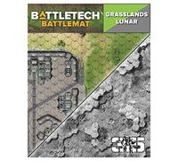 Catalyst Game Labs - BattleTech Battlemat Lunar and Grasslands - Juego en Miniatura -Versión en inglés