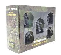 Catalyst Game Labs BattleTech | Miniatures | Clan Striker Star | Expansion | Miniature Game Ages 14+