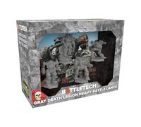 Catalyst Game Labs BattleTech | Miniatures | Gray Death Legion Heavy Battle Lance | Expansion | Miniature Game Ages 14+