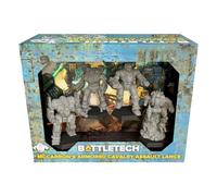 Catalyst Game Labs BattleTech | Miniatures | McCarrons Armored Cavalry Assault Lance | Expansion | Miniature Game Ages 14+