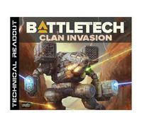 Catalyst Game Labs- BattleTech Technical Readout Clan Invasion Book, Multicolor (CAT35136)