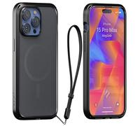 Catalyst Influence Case compatible with Magsafe for iPhone 15 Pro Stealth Black