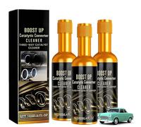 Catalytic Converter Cleaner, Limpiador De Catalizador para Gasolina, Gas Additives Treatment for Car, Emissions System Cleaner, Suitable for All Types of Vehicles, Extend Car Life (3pcs)