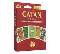 Catan Accesorio de Tarjeta de Juego Base (6ª edición) Juego Completo de Repuesto con 95 Tarjetas de recursos y 25 Tarjetas de Desarrollo, Made Studio