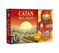 Devir - Catan Big Box, Juego de Mesa, Edición 2025 (Incluye Juego Básico, Ampliación para 5-6 Jugadores, 2 Miniexpansiones) (BGCATPLUSP3)