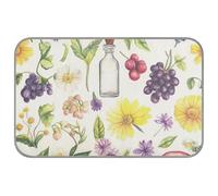 Catan Flower - Almohadillas de verano para perros, autoenfriamiento, 38 x 23 pulgadas, almohadilla de refrigeración para mascotas al aire libre, linda esterilla refrescante para perros, M