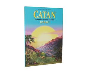 Catan Hawai'i Scenario Expansion,Juego de mesa de estrategia,Juego de aventura,Juego familiar para adultos y niños,A partir de 10 años,Tiempo promedio de juego 75 minutos,Fabricado por CATAN Studio
