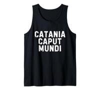 Catania Caput Mundi Città Simpatica Uomo Donna Bambino Camiseta sin Mangas
