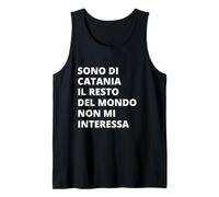 Catania Città Simpatica Uomo Donna Bambino Souvenir Camiseta sin Mangas