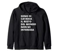 Catania Città Simpatica Uomo Donna Bambino Souvenir Sudadera con Capucha
