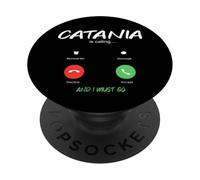 Catania está Llamando y Debo IR a Italia Viajando PopSockets PopGrip Adhesivo
