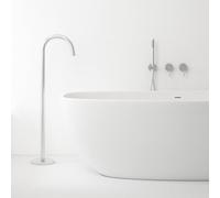 CATANK Freestanding Bath Taps Chrome Hot and Cold Concealed Wall Mounted Brass Bath Shower Mixer Tap