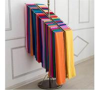CATANK Soporte de Metal para Bufandas, expositores para Tiendas de Ropa, Perchas para Pantalones, Bufandas, hiyabs, Perchero Comercial para Ropa, Organizador de Bufandas, Cinturones y tra