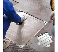 CATANK Tapa de desagüe Invisible con Rejilla de alcantarillado integrada, Cubierta de Pozo de Registro con Revestimiento de Zinc y Marco de Acero Inoxidable. Diseño Elegante para profundi
