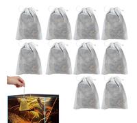 Catappa Leaves For Aquariums - Aquatic Betta & Shrimp Leaves - Natural Water Conditioner Leaves - Habitat Producing Almond Leaves In 10 Bags For Shrimp Tank Decorations
