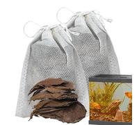 Catappa Leaves - Shrimp Leaves | Water Conditioner Leaves | Shrimp Tank Accessories For Creating Natural Habitat, Improves Immunity, Better Habitat Environment Catappa Leaves For Aquariums