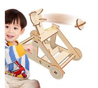 Catapult Kit - Catapult Machinery Desktop Toy, Wood Craft Model Kit, Stone-Thrower Slingshot, Assemble Craft Hobby, Tabletop Game Model Kits, Science Kits, Trebuchet Kitt, Crafts Models Kitt